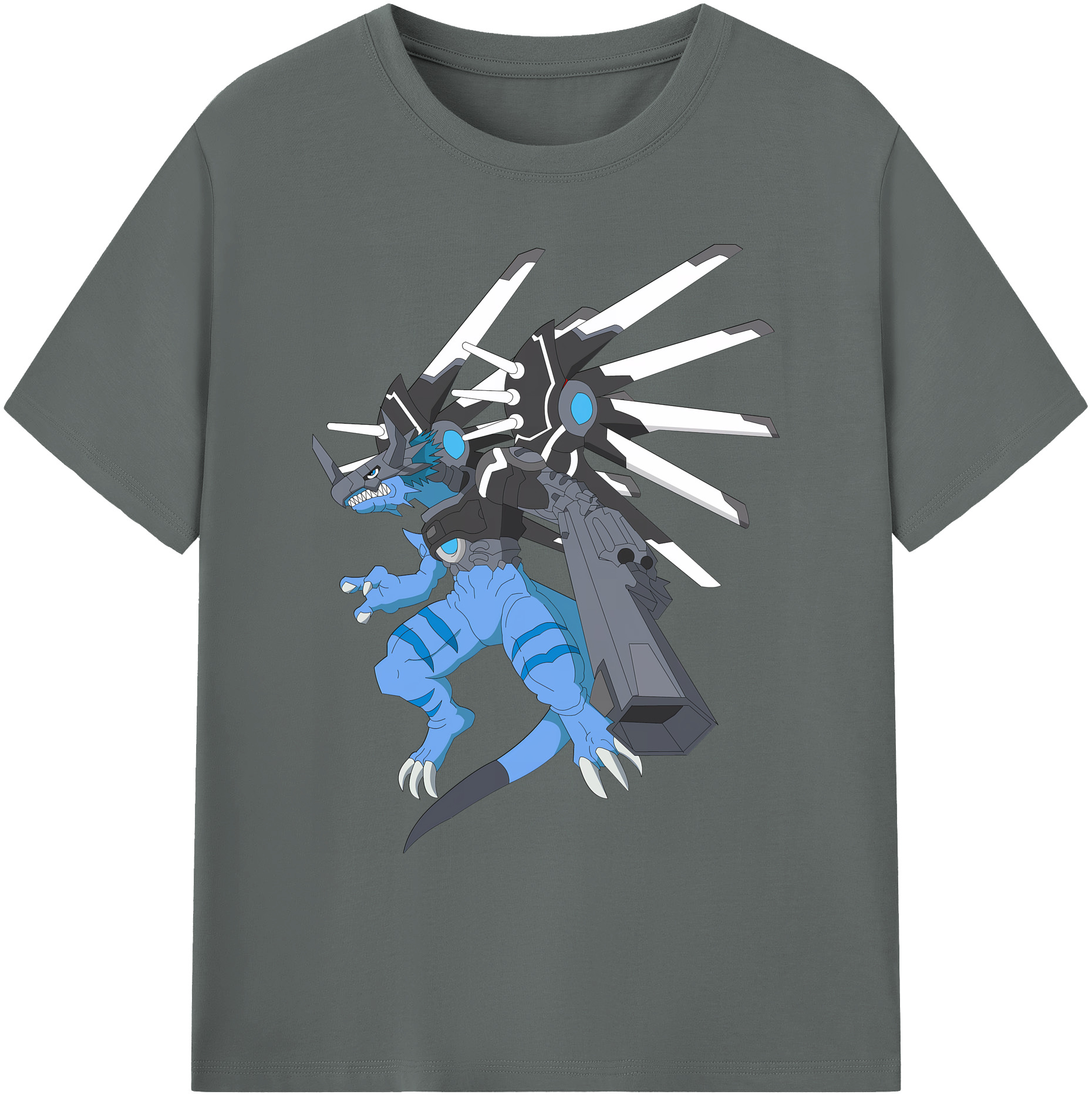 （画像用） Digimon デジタルモンスター/デジモン 綿100％ メンズ半袖Tシャツ｜肌触りやわらか＆通気性